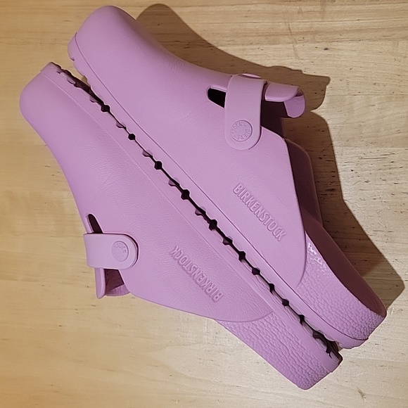 Birkenstock Boston Eva Pink Clogs - Picture 8 of 15